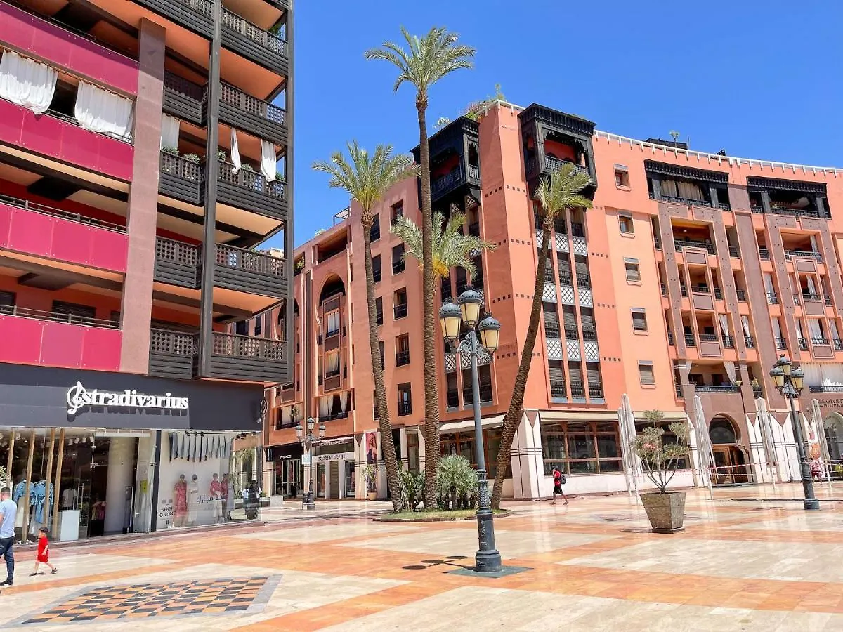 Appartement Haut Standing Gueliz Plaza Avec Vue Marrakesh 0*,  Marokko
