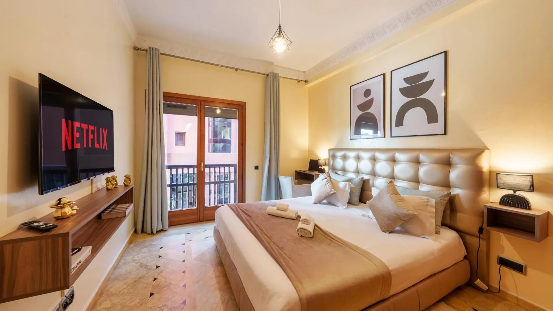 Appartement Haut Standing Gueliz Plaza Avec Vue Marrakesh