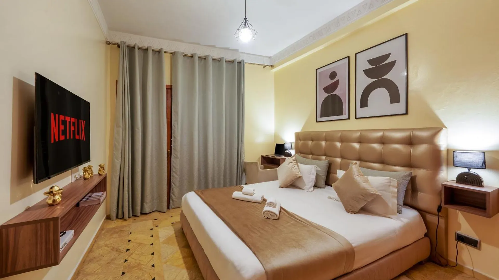 Appartement Haut Standing Gueliz Plaza Avec Vue Marrakesh 0*,  Marokko